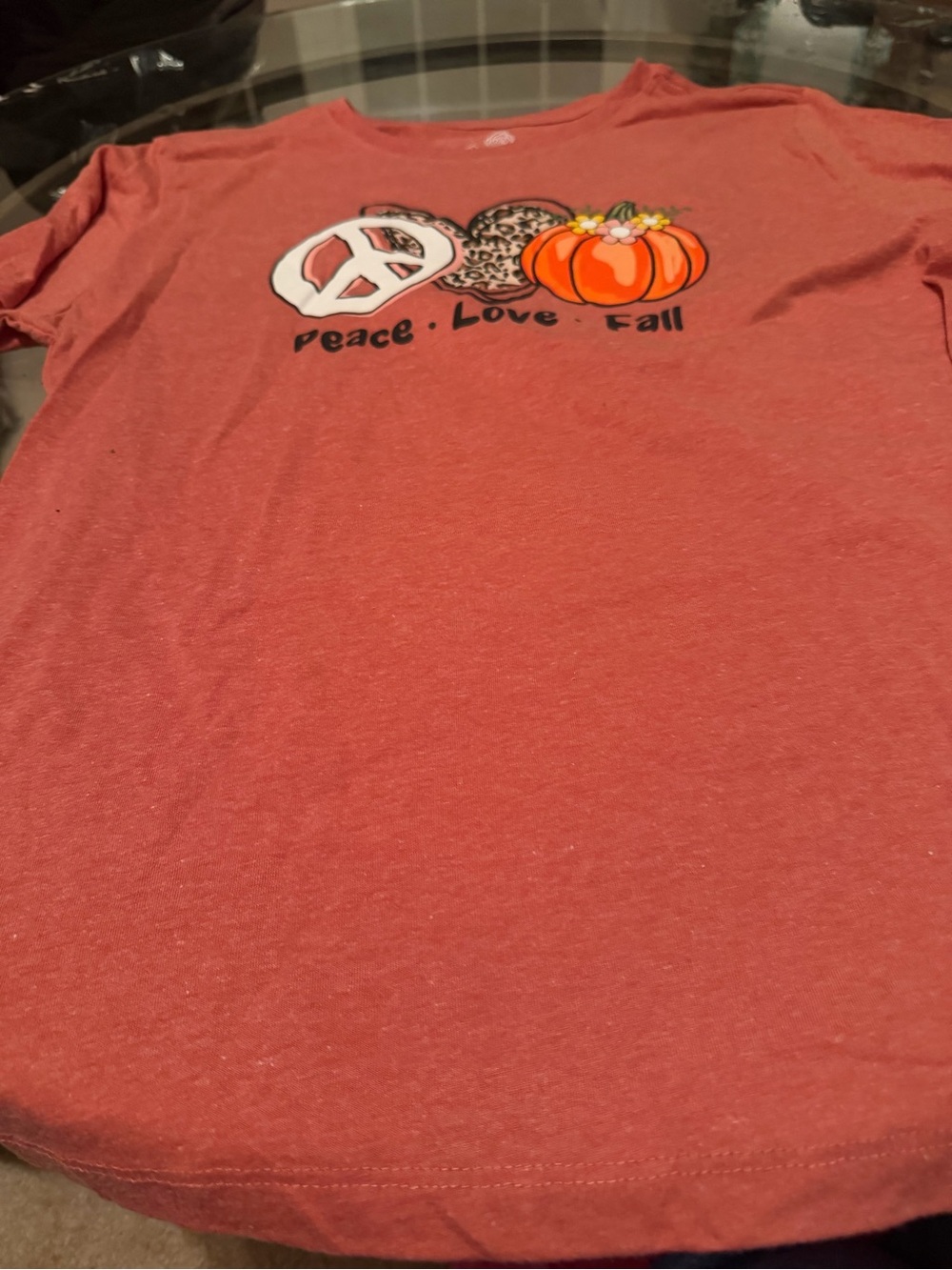 Peace Love Fall Graphic Tee